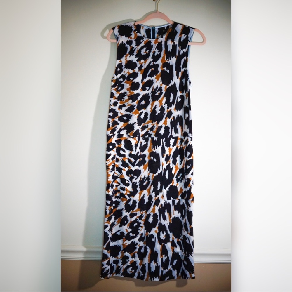 NEW Midi Top Shop leopard print Dress